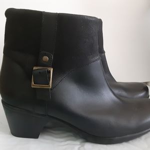 Clark's Ingalls Dover ankle boots size 8.5 black